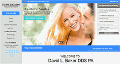 Desktop Screenshot of davidbakerdds.com