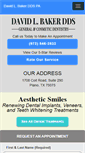 Mobile Screenshot of davidbakerdds.com